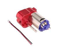 lopituwe Piezas de transmisión de metal para coche RC 1/12 fabricadas con precisión, carcasa motor fácil instalar y conjunto engranajes suaves. Reemplazo coche control remoto fácil