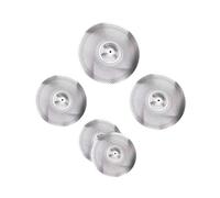 lopituwe Platillos silenciosos para practicar en cualquier lugar. El juego de bajo volumen incluye 14 platillos Hi Hat, 16 Crash, 18 Crash y 20 Ride. Una forma económica de