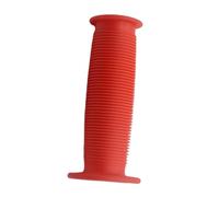 lopituwe Puños de goma para manillar de bicicleta, antideslizantes, cómodos y de repuesto para niños, duraderos y resistentes, Rojo, 8.5 x 2 x 2 cm