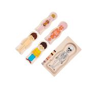 lopituwe Rompecabezas de para Madera para niños, Juguetes educativos para el Aprendizaje, Regalos de cumpleaños, Rompecabezas para niños pequeños, Juguetes cognitivos para el , Chico , 30x15x1.3cm
