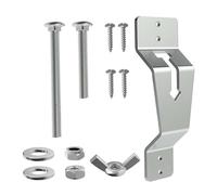 lopituwe Soporte de pared para rueda de repuesto que ahorra espacio, capacidad carga, vehículo para aventuras al aire libre, soporte rueda repuesto, acero inoxidable, resistente al desgaste,