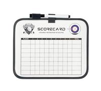 lopituwe Tablero de puntuación de Golf para Entrenadores Datos Partidos, Compacto, Duradero y Reutilizable, para Llevar un Registro Las puntuaciones en competiciones Golf.