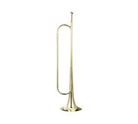 lopituwe Trompeta de latón y cobre: herramienta de aprendizaje temprano para involucrar a jóvenes músicos en la creación musical. Corneta caballería profesional hecha latón. Trompeta, oro