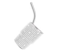 lopituwe Vaso térmico de acero inoxidable brillante: dile adiós a las quemaduras en las manos y disfruta de tu bebida con seguridad. Vaso térmico con, plata