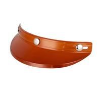 lopituwe Visera para Casco de Motocicleta, Cubierta de, 3 broches, Universal, Ligera, Protector Solar con características de fácil Mantenimiento, Protector Solar, Cubierta, ámbar, 19.5 x 6.7 cm