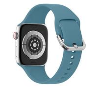 lopolike Compatible con Apple Watch Band 45 mm para hombres y mujeres, correa de repuesto de silicona suave para Apple Watch Series 8/7/iWatch Series 8 7 6 5 4 3 2 1 SE, Sand PinkB, Arena Rosa, 45mm