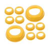 LOPUNER 10 Piezas Anillos de Columna Reutilizables para Biberones con Accesorios para Biberones de Boca Ancha Fáciles de Limpiar y Seguros