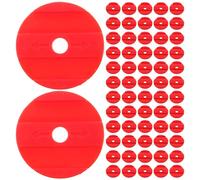 LOPUNER 100 fichas de Bingo de plástico para máquinas de Juego: Monedas de recompensa educativas para niños, para incentivos en el Aula, gestión del Comportamiento, matemáticas, conteo y
