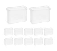 LOPUNER 12 Fundas Protectoras Acolchadas para Silbatos Deportivos de Árbitros, Hechas de Plástico Resistente, Ideales para Entrenamientos Deportivos al Aire Libre