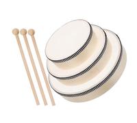 LOPUNER 3Piezas de Mano de Madera y Instrumento de Percusión para Adultos para Desarrollo Musical y Actividades de Ritmo