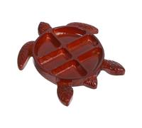 LOPUNER Bandeja de Madera con Diseño Tortuga para Servir Queso y Aperitivos Reutilizable Fácil Limpieza para Snacks Frutas y Secos Fiestas y Celebraciones