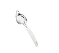 LOPUNER Cedazo de Harina de Acero Inoxidable Malla Fina y Diseño Fácil de Usar para Repostería y Trabajo de Pastelería, Colador Manual para Ingredientes en Polvo