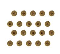 LOPUNER Cierres Magnéticos para Coser 20 2 Puntas de 14mm de Metal en Bolsos y Ropa, Ideales para Manualidades y Reparaciones Caseras