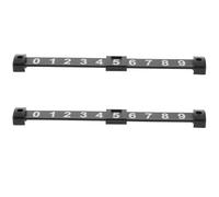 LOPUNER Contadores de Puntuación en Color Negro para Futbolín de Mesa , 2 Unidades Material PP Práctico y Fácil de Identificar , Accesorios para de Escritorio