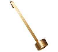 LOPUNER Cucharón Capacidad 50ml para Servir Vino de Acero Inoxidable Mango Largo Dorado, Diseño Retro y Chic Utensilio Adecuado para Cocina y Bar