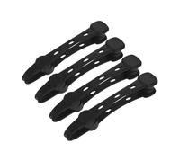 LOPUNER Hebillas Magnéticas de Silicona para Papel de Freidora de Aire 4 Piezas, Resistentes al Calor, Negras, Accesorios Antiadherentes para Fijar y Asegurar Forros de Pergamino
