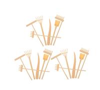 LOPUNER Juego De 3 Rastrillos Niveladores De Arena Herramientas De Jardín para Arena Rastrillo De Jardín