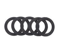 LOPUNER Juntas Tóricas de Goma 2 Pulgadas para Triple Abrazadera Tri-clover, Sellos de Caucho Sanitario, Kit de 5 Piezas para Reparación y Mantenimiento Industrial de Tuberías