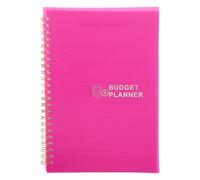 LOPUNER Libro de presupuesto: Cuaderno mensual para el presupuesto del hogar - Tamaño A5. Organizador financiero, libro de registro, diario de planificación de dinero para ahorros, facturas y