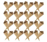 LOPUNER Manualidades Conos de Papel 120 Conos de Pétalos Secos, Servicioables para Bodas y Eventos Obsequios