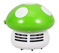 LOPUNER Mini Aspiradora para Limpiar Polvo en Mesa y Encimera de Forma Práctica de Escritorio Portátil sin Cable Color Verde Material Abs