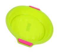 LOPUNER Molde de Silicona de 9 Pulgadas Resistente y Fácil de Limpiar para Hornear Pastel Redondo Adecuado para Repostería Profesional en Casa