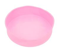 LOPUNER Molde de Silicona Rosa para Pasteles Redondo, Seguro para Horno y Microondas, Molde Antiadherente Adecuado para Repostería Casera Color Aleatorio