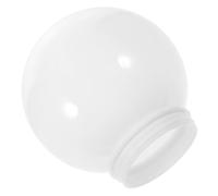LOPUNER Pantalla Forma de Globo de Lámpara Acrílica de Color Lechoso para Iluminación Decorativa y Ambiente Cálido en Sala y Dormitorio