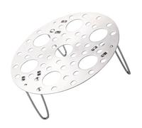 LOPUNER Rejilla de Acero Inoxidable 304 Multipropósito Plegable para Cocinar al Vapor Adecuado para Cangrejo y Bollos al Vapor en Cocina