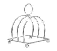 LOPUNER Rejilla para Tostadas de Acero Inoxidable 1 Pieza Soporte Multifuncional para Rebanadas de Pan Estante de Pan para Cocina y Comedor para Almacenamiento Doméstico