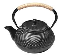 LOPUNER Tetera de Hierro Fundido Superficie Lisa y Fácil de Limpiar Infusor para Hojas Sueltas de 900 Ml Diseño Japonés Clásico Adecuado para Salones de Té