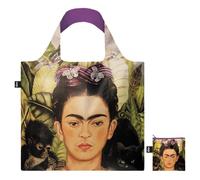 LOQI Bolsa Frida Kahlo Reciclada, 100% poliéster, Multicolor, M, FK.SP.R
