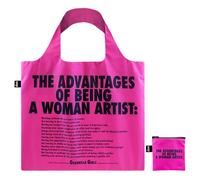 LOQI Guerrila Girls The Advantages of Being A Woman Artist-Bolsa reciclada, Tafetán, Multicolor, M