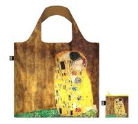 LOQI GUSTAV KLIMT The Kiss Recycled Bag, Amarillo, Contemporáneo, Amarillo, Contemporáneo