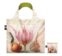 LOQI JORIS HOEFNAGEL Detalle de una página en Mira Calligraphiae Monumenta Bolsa reciclada, blanco, rosa