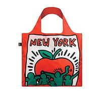 LOQI LOQI Keith Haring New York Bag Bolso de Viaje Rojo