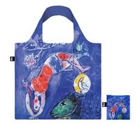 LOQI MARC CHAGALL The Blue Circus - Bolsa reciclada, Búho, 50 x 42 cm, Contemporáneo