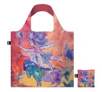 LOQI Bolsa reciclada Marc Chagall – The Circus – Contemporáneo – Rosa (Safety Pink)