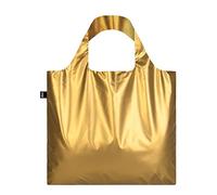 LOQI METALLIC Matt Gold Einkaufstasche Bolso de viaje, 50 cm, Dorado (Matt Gold)