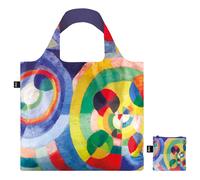 LOQI Bolsa reciclada Pierre Robert Delaunay Circular Forms Multicolor 50 x 42 cm