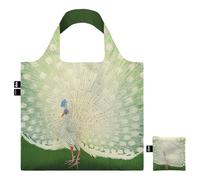 LOQI Ohara Koson - Pauw/Peacock c. 1925-1936 Bolsa reciclada, verde, verde, occidental, Verde, Occidental