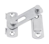 Loquet Porte, Verrou à Bascule en Acier Inoxydable Porte Coulissante Verrouillage de la Porte Coulissante pour Armoire de Fenêtre