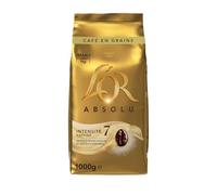 L'OR, 1 kg de granos de café absolutos, 100% arábica, intensidad 7, 1 kg (el embalaje puede variar)