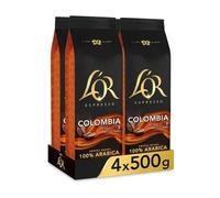 L'OR Cafe Espresso Colombia en Grano 500 Grs - Pack de 4 Unidades - QUMIR
