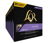 L'OR Espresso Café Cápsulas Lungo Profondo | 200 Cápsulas | Compatibles Nespresso (R)*