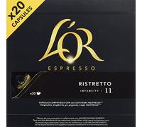 L'Or Café Espresso Ristretto Intensidad 11-20 Cápsulas