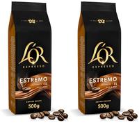 L'OR Café Grano Estremo | Mezcla | Intensidad 11 | 500g (Paquete de 2)
