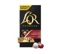 L'Or - Cápsulas de café espresso Barista - 230 cápsulas de aluminio - Intensidad 13 - Compatible con máquinas originales Nespresso®* - 23 cajas de 10 cápsulas