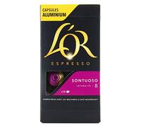 L'Or Espresso Café Sontuoso - Intensidad 8 - Cápsulas de aluminio compatibles con máquinas Nespresso®* (10 cápsulas)