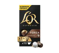 L'Or Espresso Café Cápsulas Forza - 10 Cápsulas Compatibles Nespresso